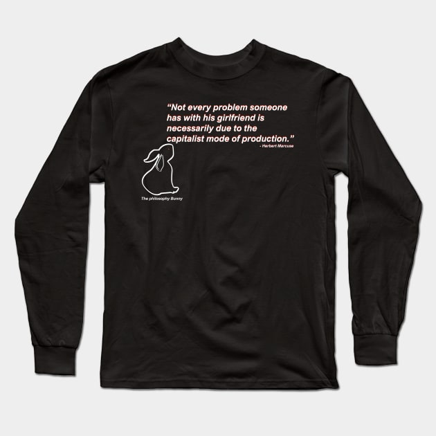 Philosophy Bunny Long Sleeve T-Shirt by emma17